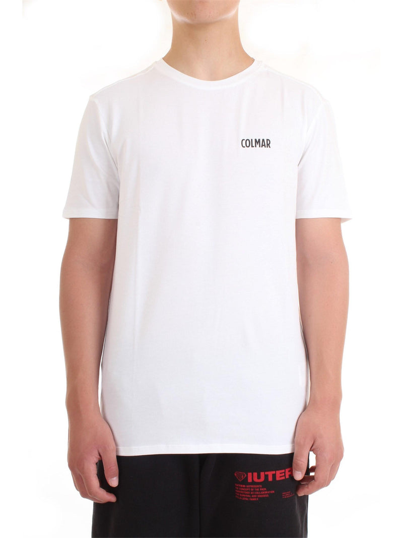 COLMAR ORIGINALS Men's White T-Shirt - 7507 TES 6SG JERICO
