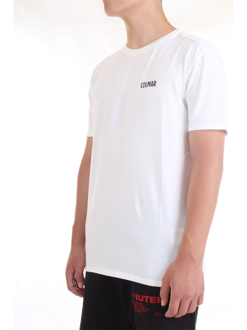 COLMAR ORIGINALS Men's White T-Shirt - 7507 TES 6SG JERICO