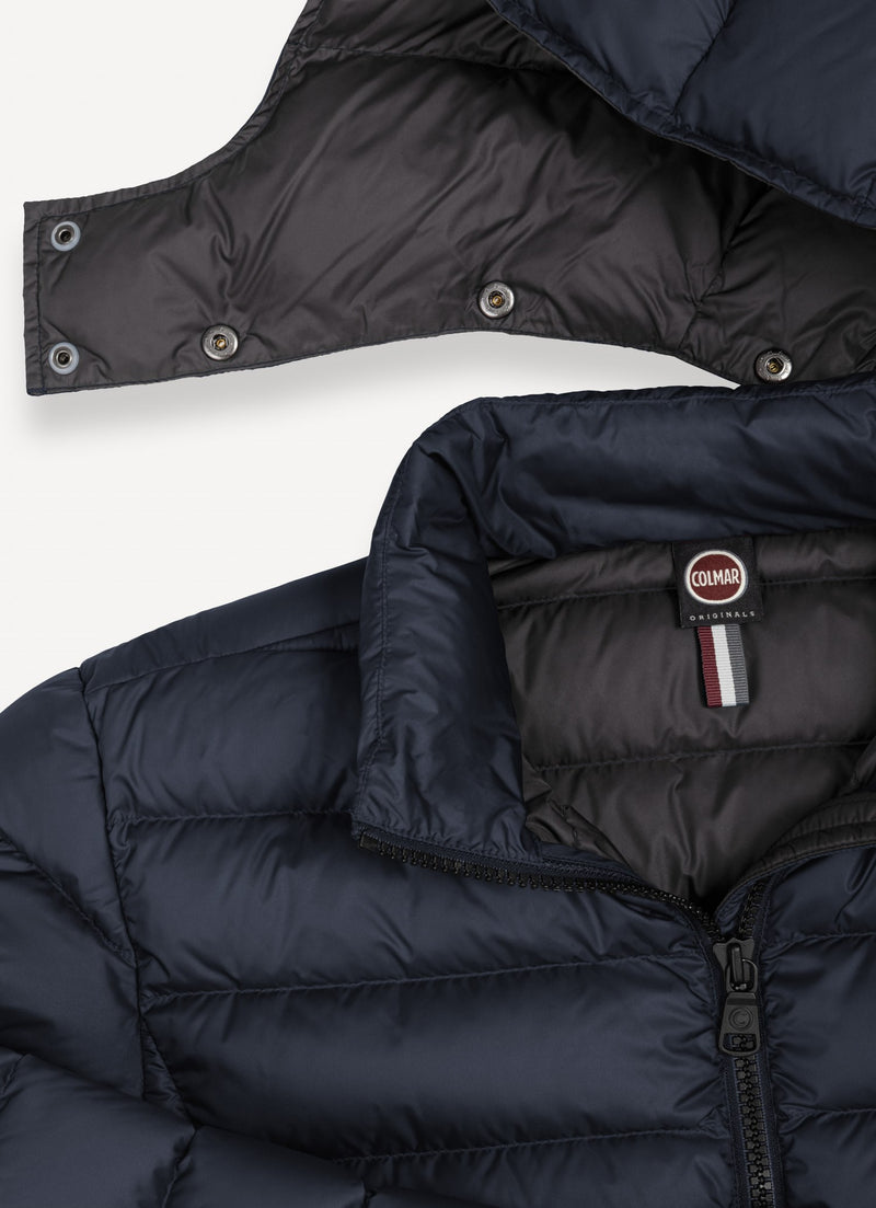 COLMAR ORIGINALS Men's Down Jacket Blue - COLMAR 1250R 9WY