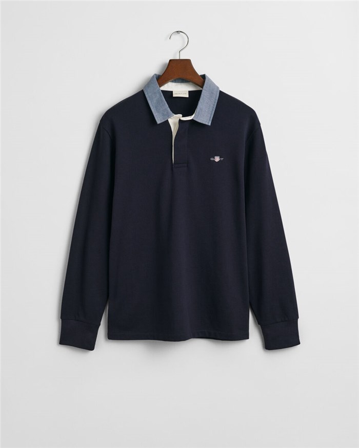 Gant 2004082 Blu scuro Abbigliamento Uomo Polo