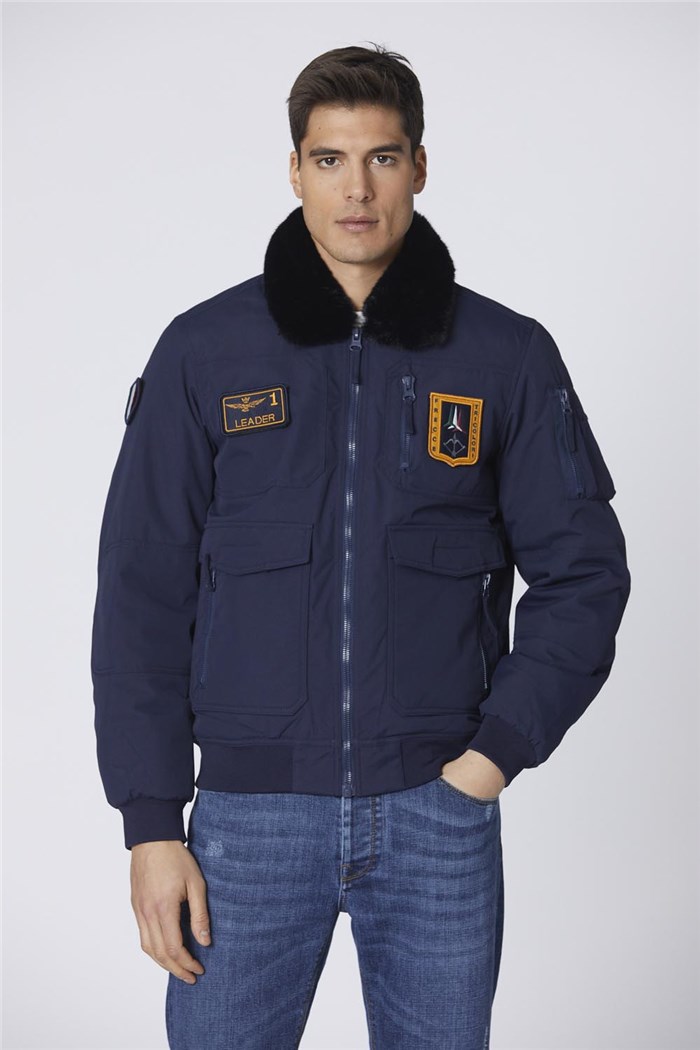 AERONAUTICA MILITARE 242AB2106CT3151 Blu Abbigliamento Uomo Giacca