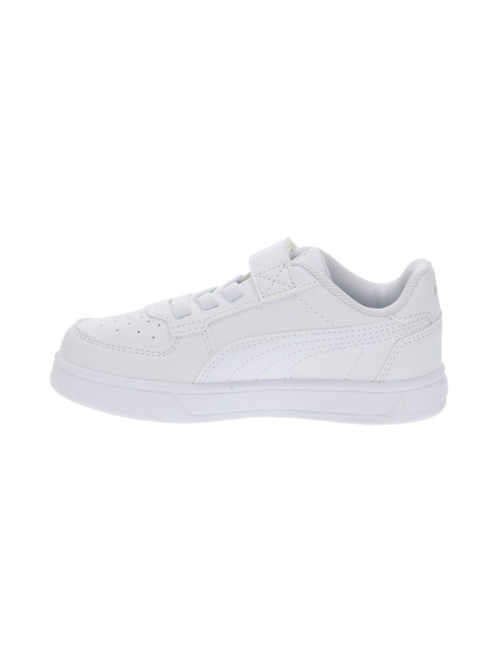 PUMA 393839 bianco1 Scarpe Unisex junior Sneakers