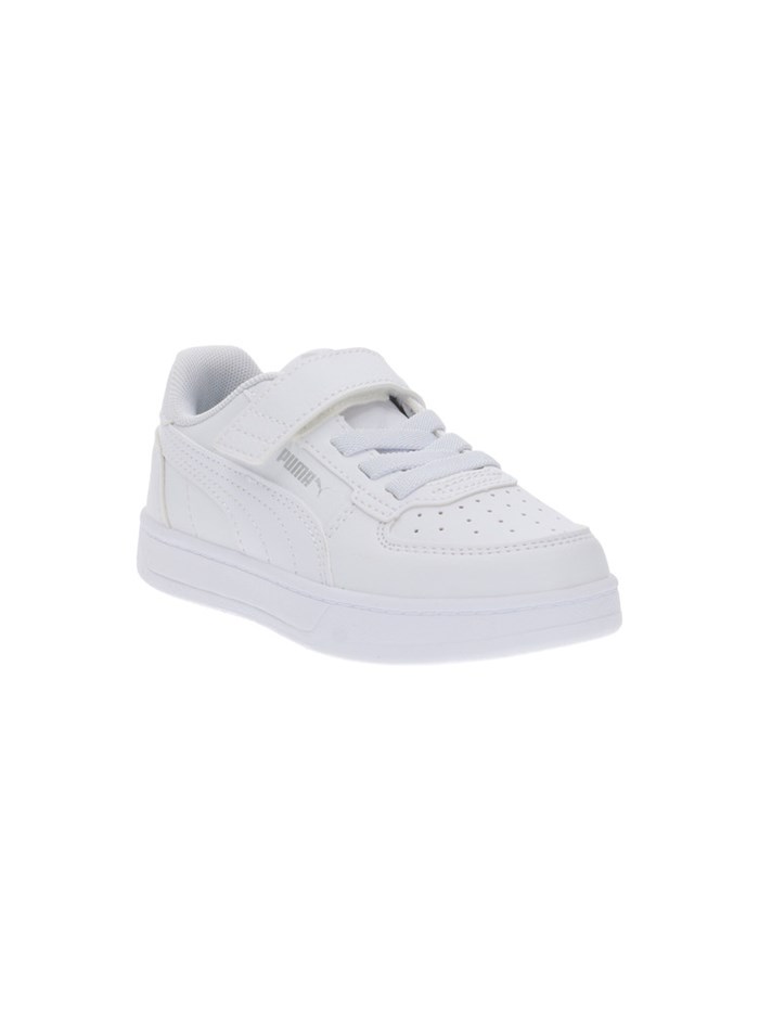 PUMA 393839 bianco1 Scarpe Unisex junior Sneakers