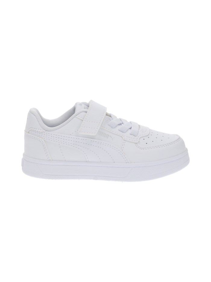 PUMA 393839 bianco1 Scarpe Unisex junior Sneakers