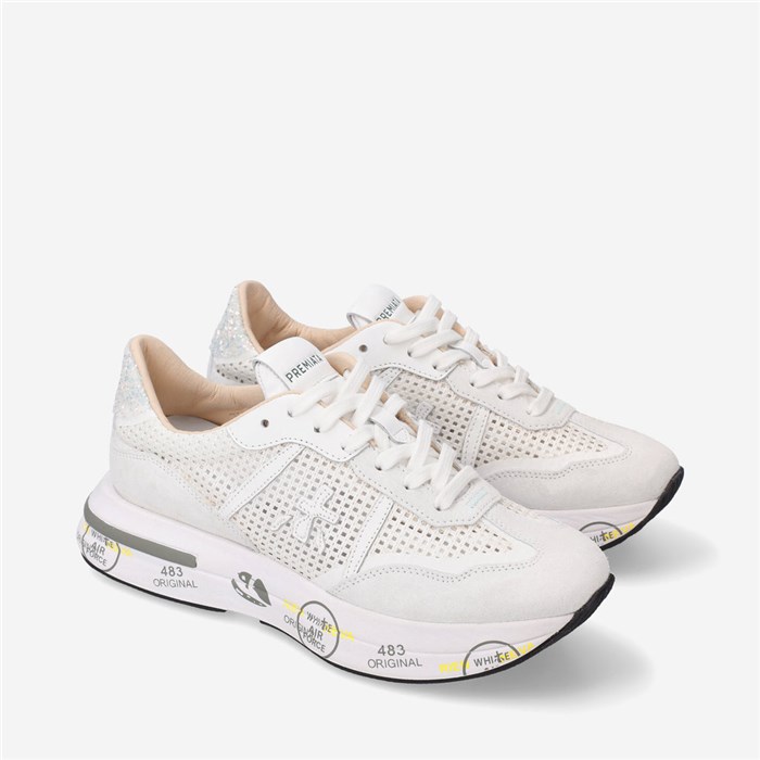 PREMIATA 6341 Bianco Scarpe Donna Sneakers