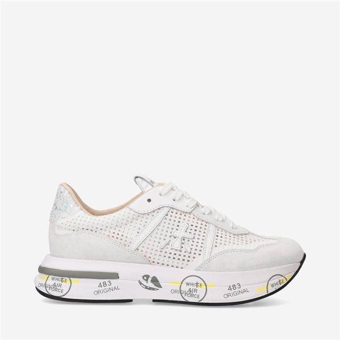 PREMIATA 6341 Bianco Scarpe Donna Sneakers