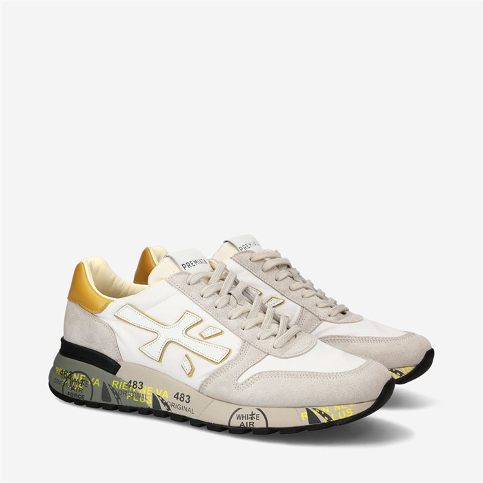 PREMIATA 6613 Bianco Scarpe Uomo Sneakers