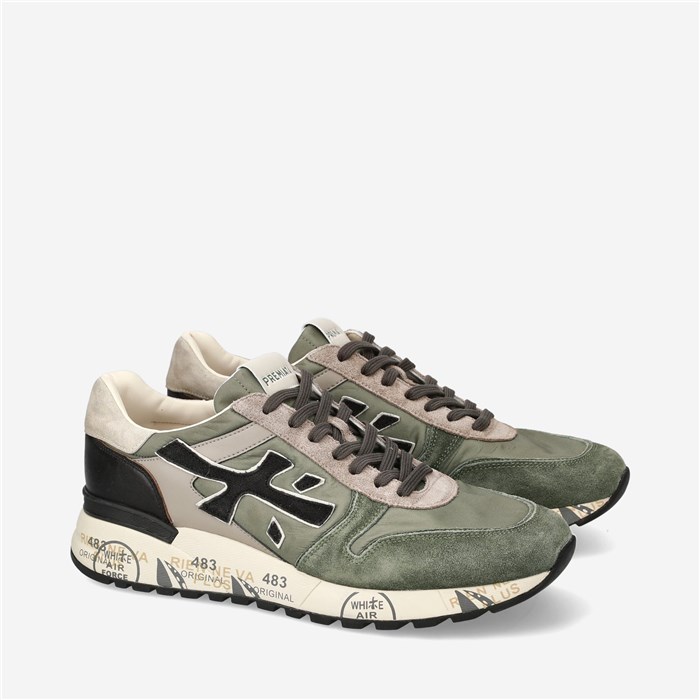 PREMIATA 6870 Verde Scarpe Uomo Sneakers