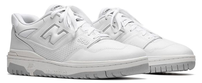 NEW BALANCE BB550PB1 Bianco Scarpe Uomo Sneakers