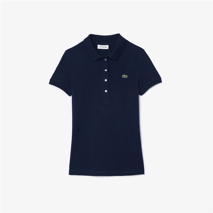 Lacoste DF3443 Blu Abbigliamento Donna Polo