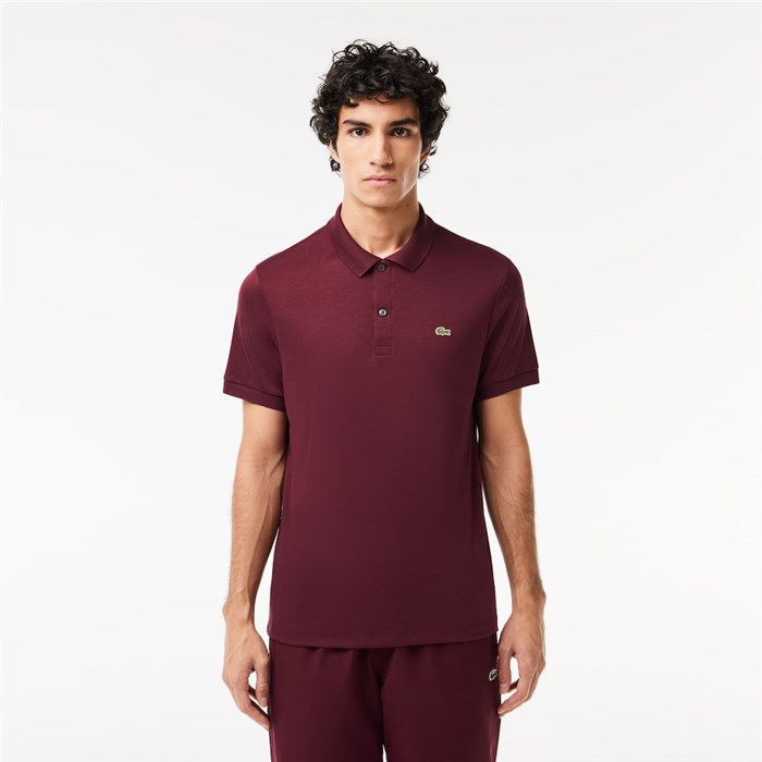 Lacoste DH2050 Bordeaux Abbigliamento Uomo Polo