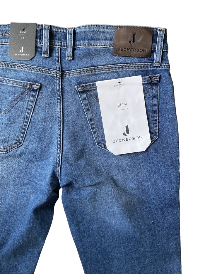 JECKERSON JUPPA077JOHN001 Azzurro Abbigliamento Uomo Jeans