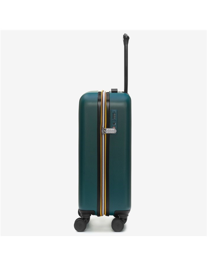 K-WAY K11416W verde petrolio Accessori Unisex Trolley