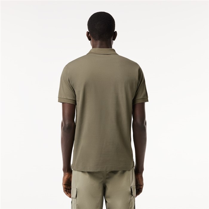 Lacoste L.12.12 Verde Militare Abbigliamento Uomo Polo