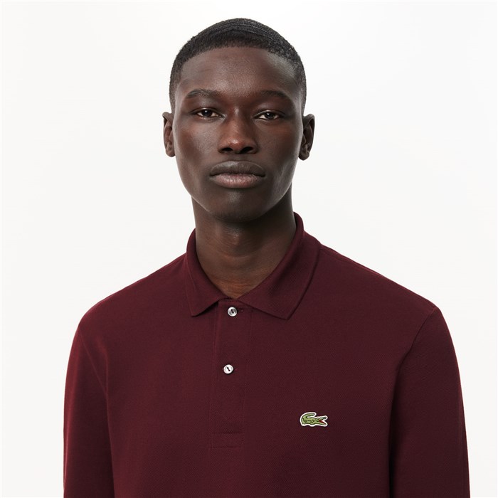 Lacoste L1312 00 Vinaccio Abbigliamento Uomo Polo