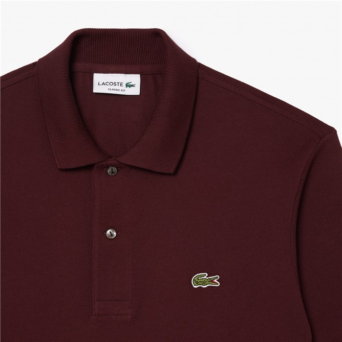 Lacoste L1312 00 Vinaccio Abbigliamento Uomo Polo