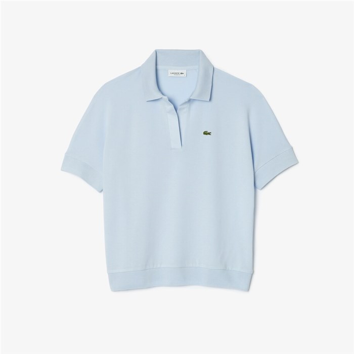 Lacoste PF0504 00 Celeste Abbigliamento Donna Polo