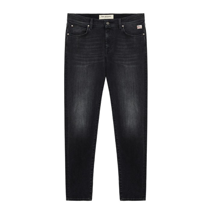 ROY ROGER'S RRU075N0862393 Nero Abbigliamento Uomo Jeans