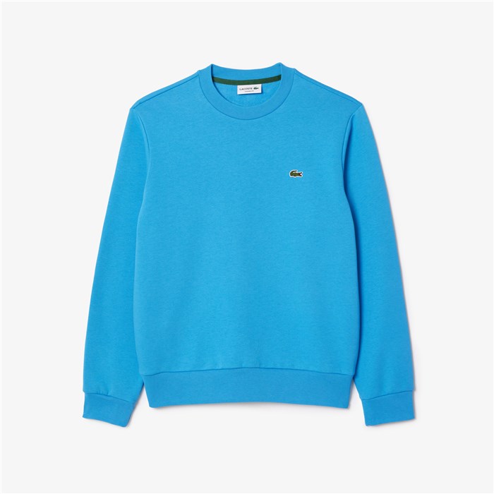 Lacoste SH9608 00 Azzurro Abbigliamento Unisex Felpa