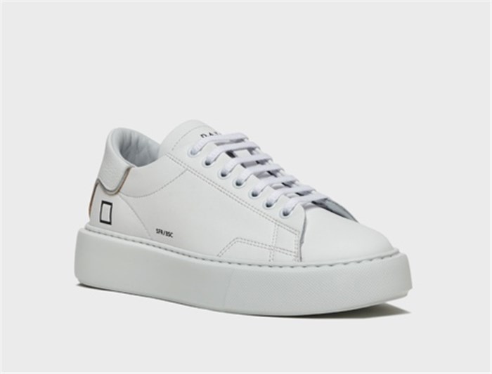 D.A.T.E. W997-SF-CA-WH Bianco Scarpe Donna Sneakers