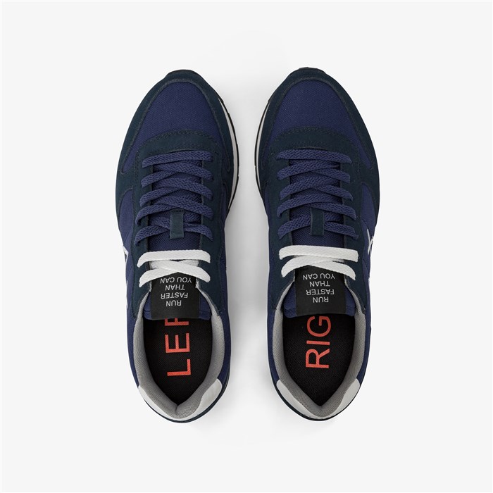 SUN68 Z44101 Blu Scarpe Uomo Sneakers