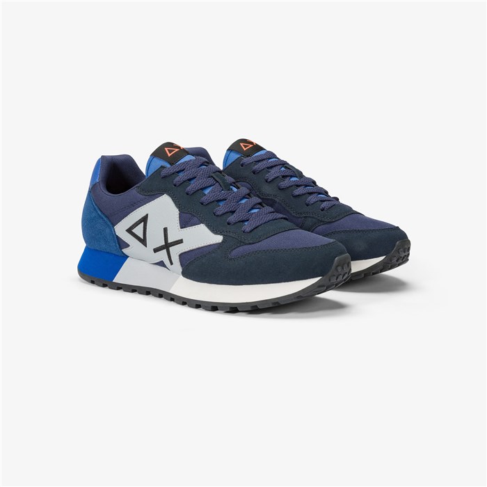 SUN68 Z44113 Blu Scarpe Uomo Sneakers