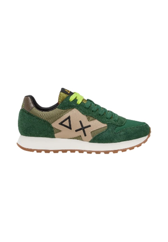 SUN68 Z44114 Verde Scarpe Uomo Sneakers