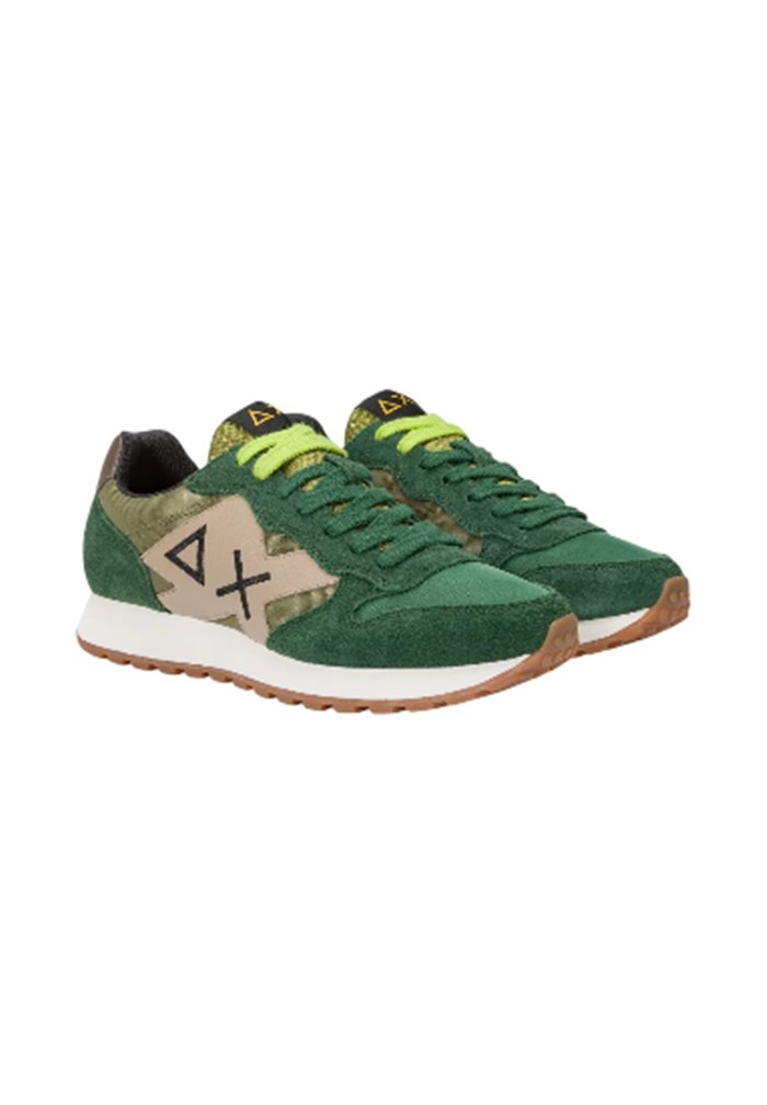 SUN68 Z44114 Verde Scarpe Uomo Sneakers