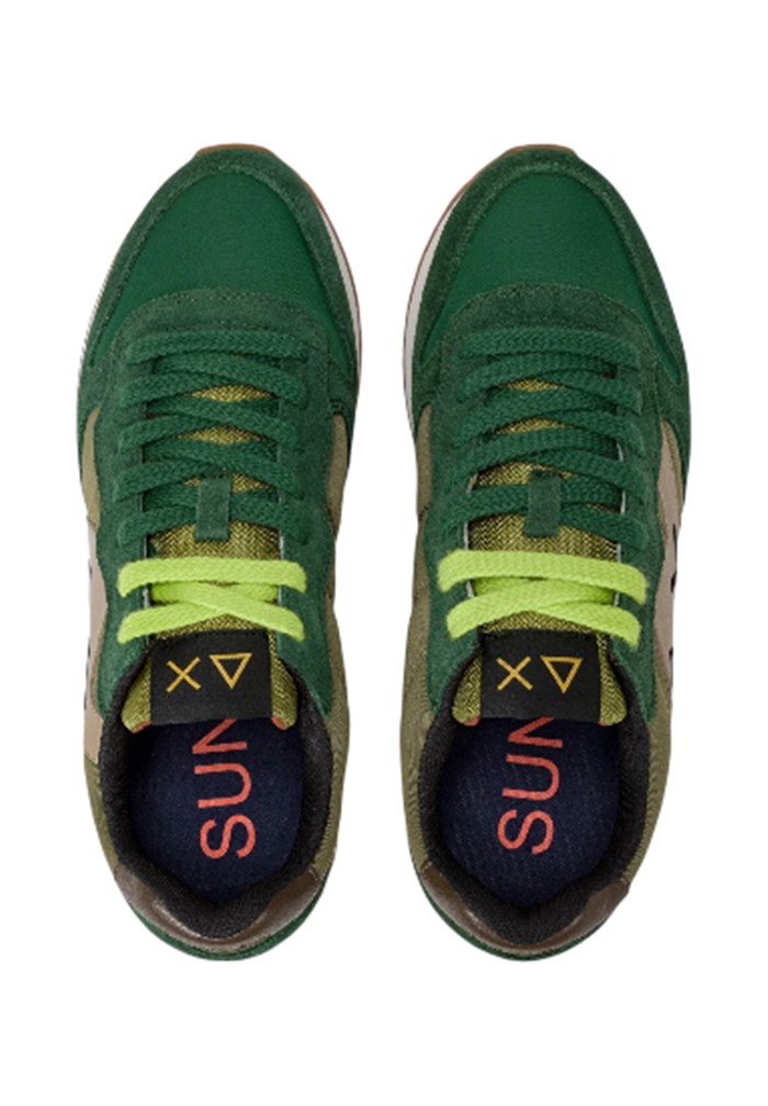 SUN68 Z44114 Verde Scarpe Uomo Sneakers